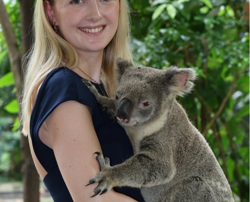 Ella mit Koala