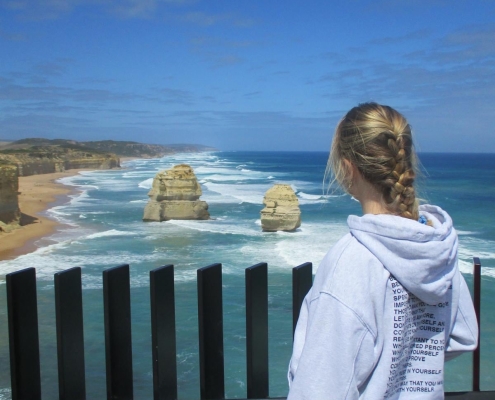 An der Great Ocean Road nahe Melbourne